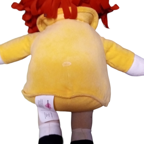 Kohl's Cares Madeline Plush Stuffed Doll. 13” with Yellow Dress Red Hair. NWOT. - Picture 3 of 6